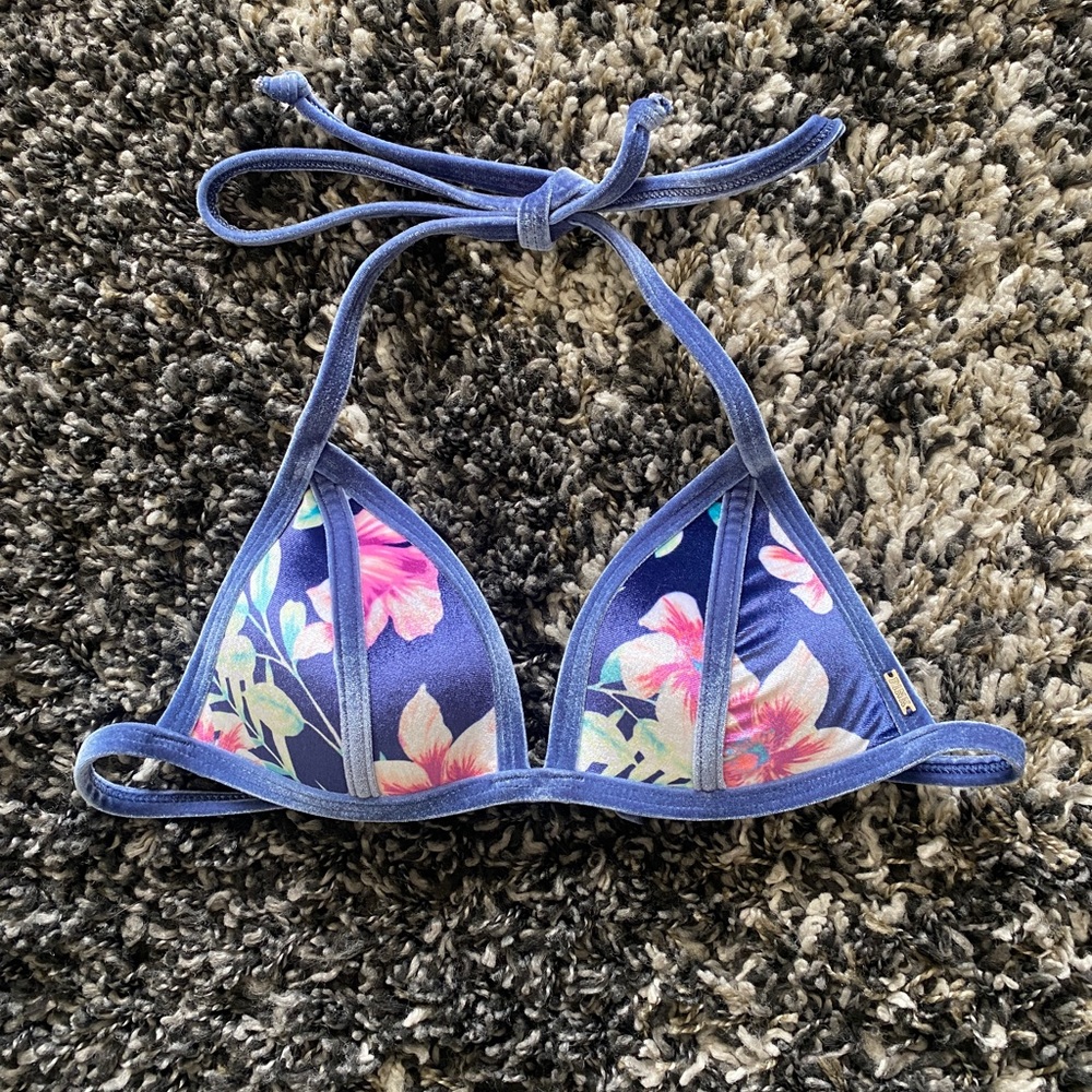 Victoria’s Secret Pink Velvet Bikini Top!